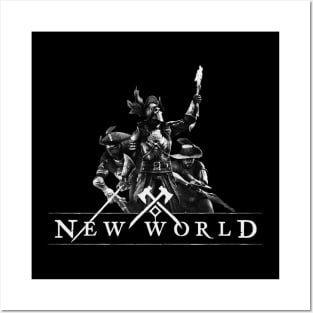 New World MMO Game T-Shirt Posters and Art